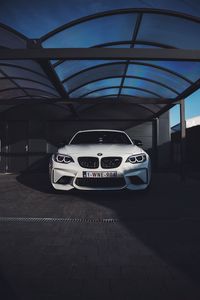 Preview wallpaper bmw m6, bmw, car, white, front view