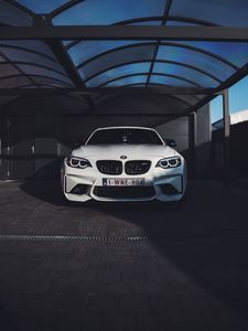 Preview wallpaper bmw m6, bmw, car, white, front view