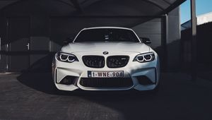 Preview wallpaper bmw m6, bmw, car, white, front view