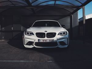 Preview wallpaper bmw m6, bmw, car, white, front view