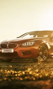 Preview wallpaper bmw m6, bmw, cars, side view, light