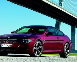 Preview wallpaper bmw m6, color, style, cars, side view