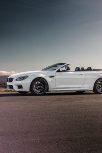 Preview wallpaper bmw, m6, convertible, side view