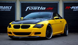 Preview wallpaper bmw, m6, convertible, fostla, tuning, e63, 6 series