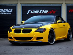 Preview wallpaper bmw, m6, convertible, fostla, tuning, e63, 6 series