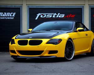 Preview wallpaper bmw, m6, convertible, fostla, tuning, e63, 6 series