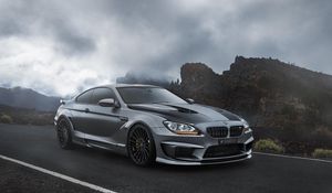 Preview wallpaper bmw, m6, f13, side view