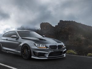 Preview wallpaper bmw, m6, f13, side view