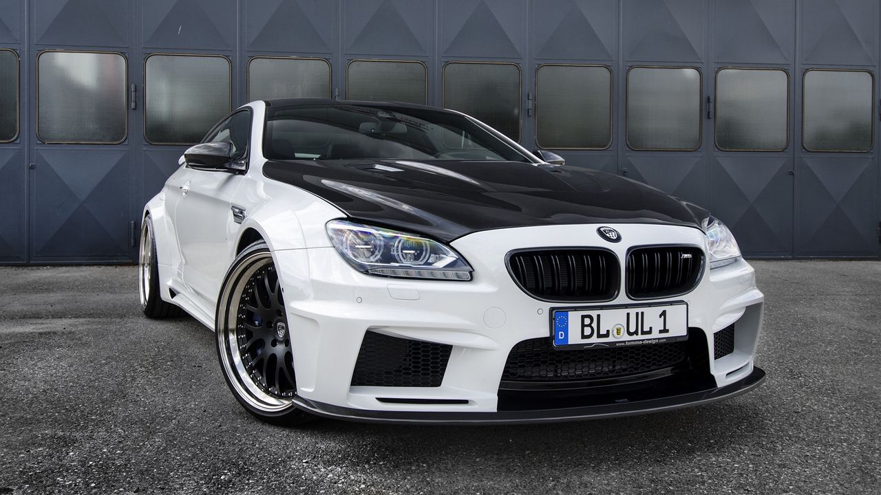 Wallpaper bmw, m6, f13, lumma design