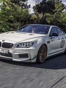 Preview wallpaper bmw, m6, gran coupe, prior-design, tuning