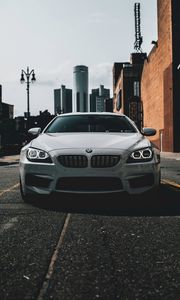 Preview wallpaper bmw m6 gran coupe, bmw m6, bmw, front view, car