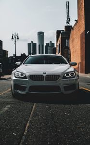 Preview wallpaper bmw m6 gran coupe, bmw m6, bmw, front view, car