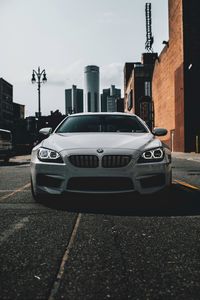 Preview wallpaper bmw m6 gran coupe, bmw m6, bmw, front view, car