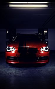 Preview wallpaper bmw m performance, bmw, red, front view