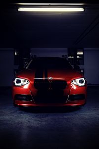 Preview wallpaper bmw m performance, bmw, red, front view