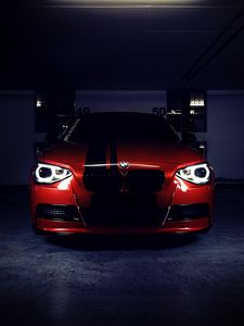 Preview wallpaper bmw m performance, bmw, red, front view