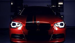 Preview wallpaper bmw m performance, bmw, red, front view