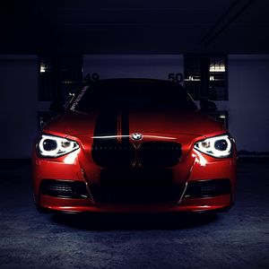 Preview wallpaper bmw m performance, bmw, red, front view