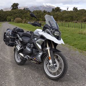 Preview wallpaper bmw, motorcycle, bike, black, moto