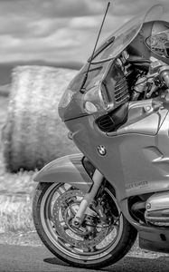 Preview wallpaper bmw r 1150 rt, bmw, motorcycle, bike, black and white