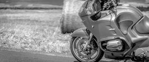 Preview wallpaper bmw r 1150 rt, bmw, motorcycle, bike, black and white