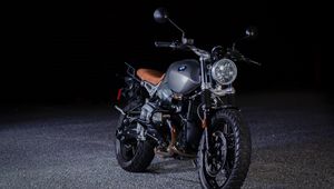 Preview wallpaper bmw r ninet, bmw, motorcycle, bike, front view