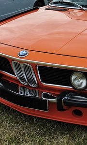 Preview wallpaper bmw, retro, front view