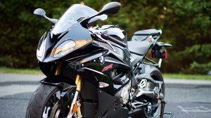 Preview wallpaper bmw s1000 rr, bmw, motorcycle, bike, black, moto