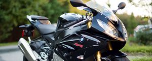 Preview wallpaper bmw s1000rr, bmw, bike, sports, motorcycle, black