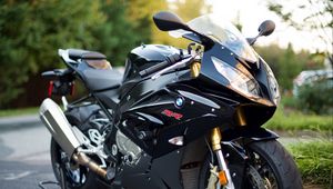 Preview wallpaper bmw s1000rr, bmw, bike, sports, motorcycle, black