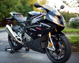 Preview wallpaper bmw s1000rr, bmw, bike, sports, motorcycle, black