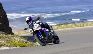 Preview wallpaper bmw s1000rr, bmw, motorcycle, speed, rotation