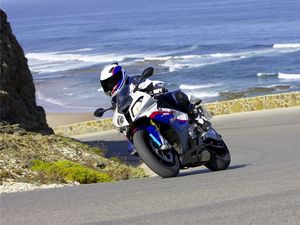 Preview wallpaper bmw s1000rr, bmw, motorcycle, speed, rotation