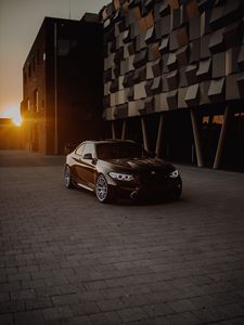 Preview wallpaper bmw, sports car, black