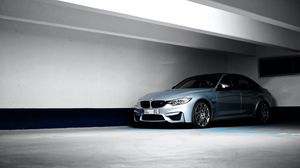 Preview wallpaper bmw, sports car, car, headlights, side view