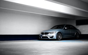 Preview wallpaper bmw, sports car, car, headlights, side view
