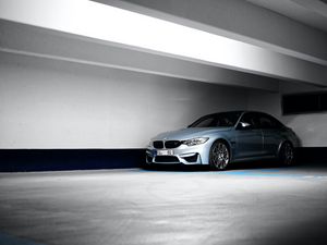 Preview wallpaper bmw, sports car, car, headlights, side view