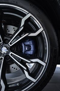 Preview wallpaper bmw, wheel, tire, disk, car