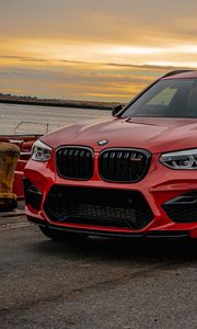 Preview wallpaper bmw x3, bmw, car, red