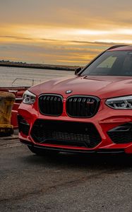 Preview wallpaper bmw x3, bmw, car, red