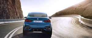 Preview wallpaper bmw, x4, concept, rear view, rotate