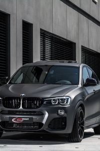 Preview wallpaper bmw, x4, f26, front view