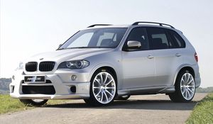 Preview wallpaper bmw x5, gray, auto