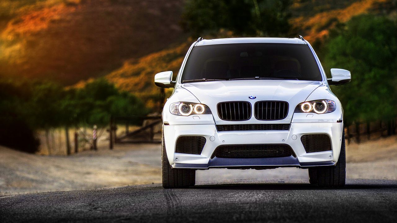 Wallpaper bmw, x5m, tuning, bmw x5, car, front view