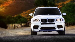 Preview wallpaper bmw, x5m, tuning, bmw x5, car, front view