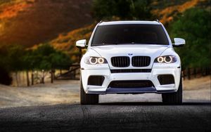 Preview wallpaper bmw, x5m, tuning, bmw x5, car, front view