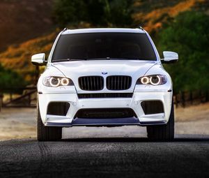 Preview wallpaper bmw, x5m, tuning, bmw x5, car, front view