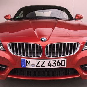 Preview wallpaper bmw z4, 2014, bmw, red, front bumper