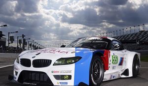 Preview wallpaper bmw, z4, gte, race car