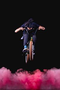 Preview wallpaper bmx, bike, cyclist, jump, stunt, extreme